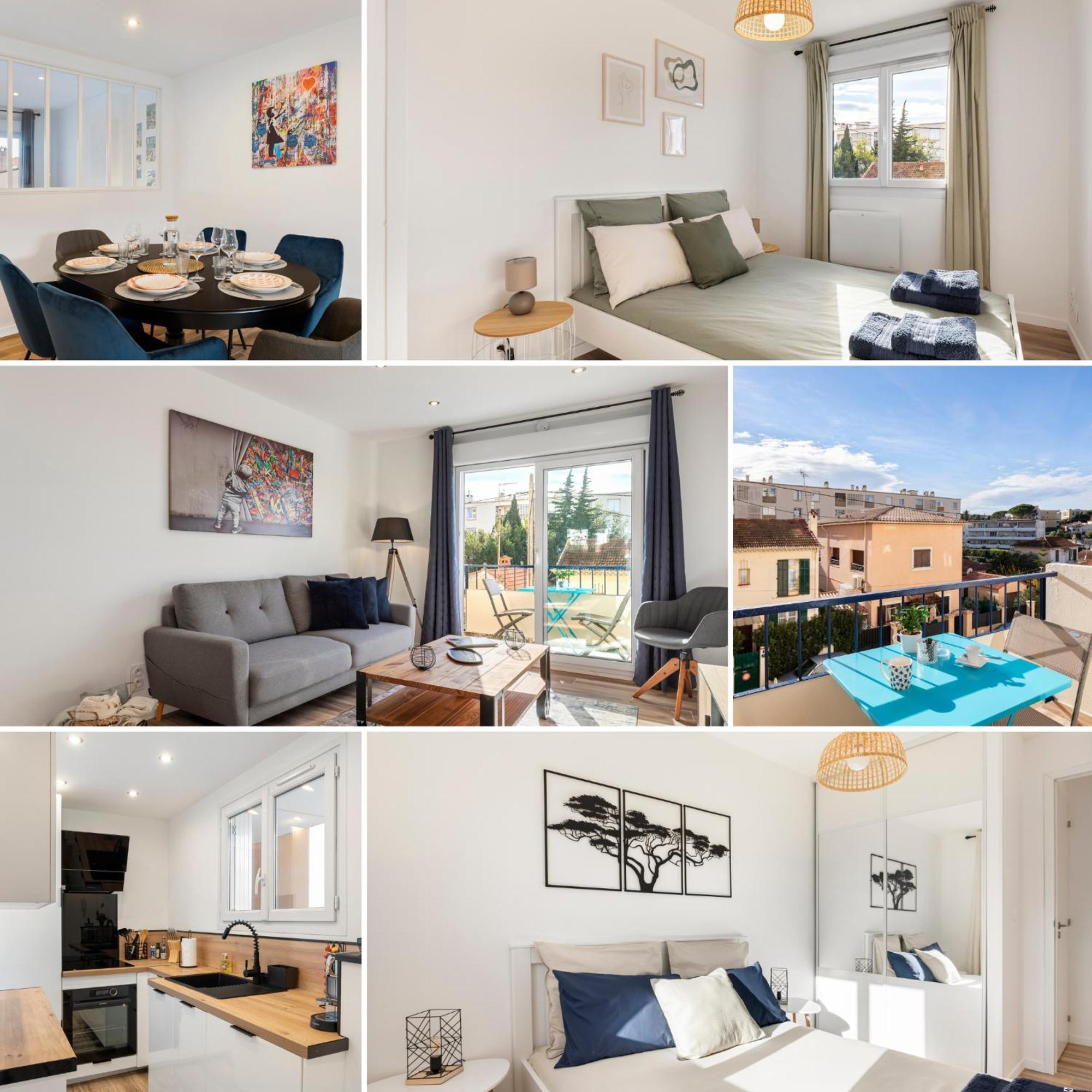 Private Apartment - Family - Palais Des Festival - Parking - Cannes Ngoại thất bức ảnh